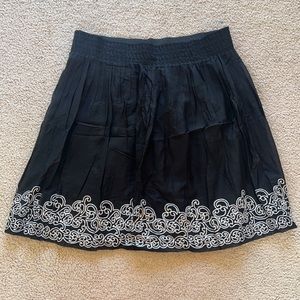 NWT- pleated cotton silk, elastic waistband, lightweight-selling as lost weight